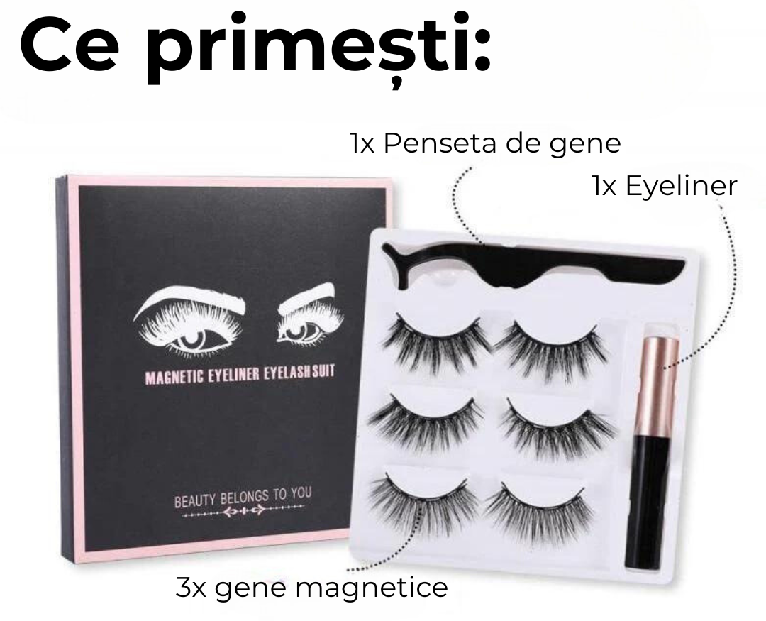 MagicCils | Gene magnetice cu eyeliner